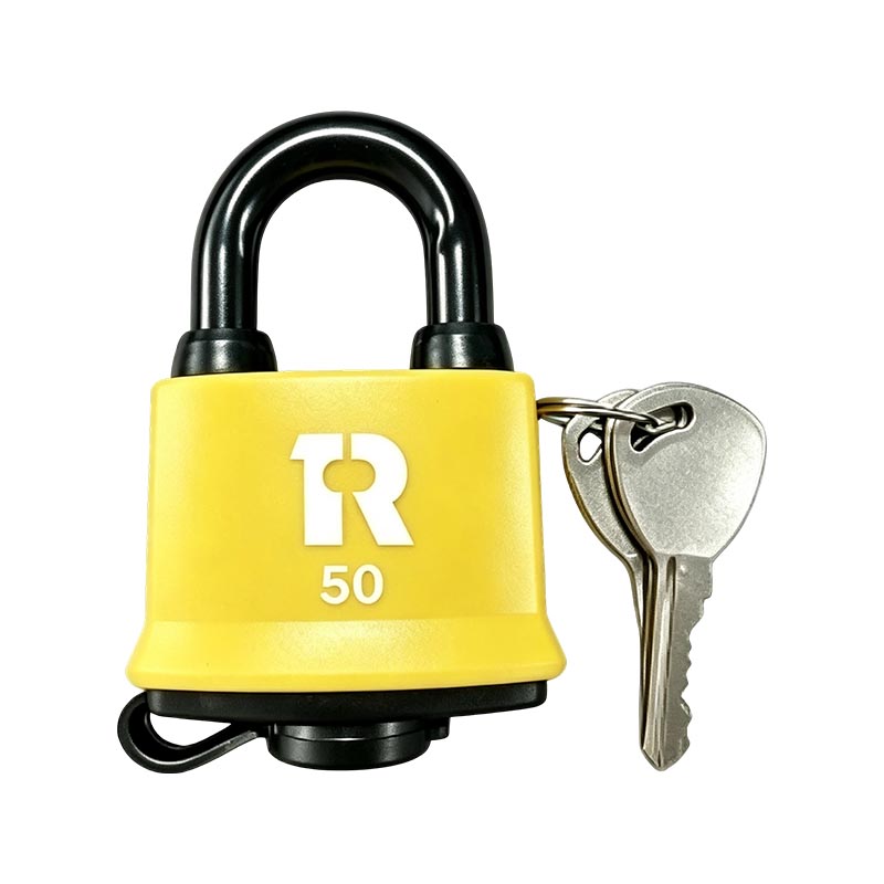Cadenas en fer étanche IP65 avec housse de protection