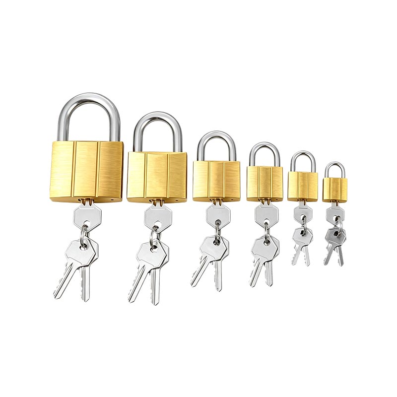 Cadenas en laiton à double fente