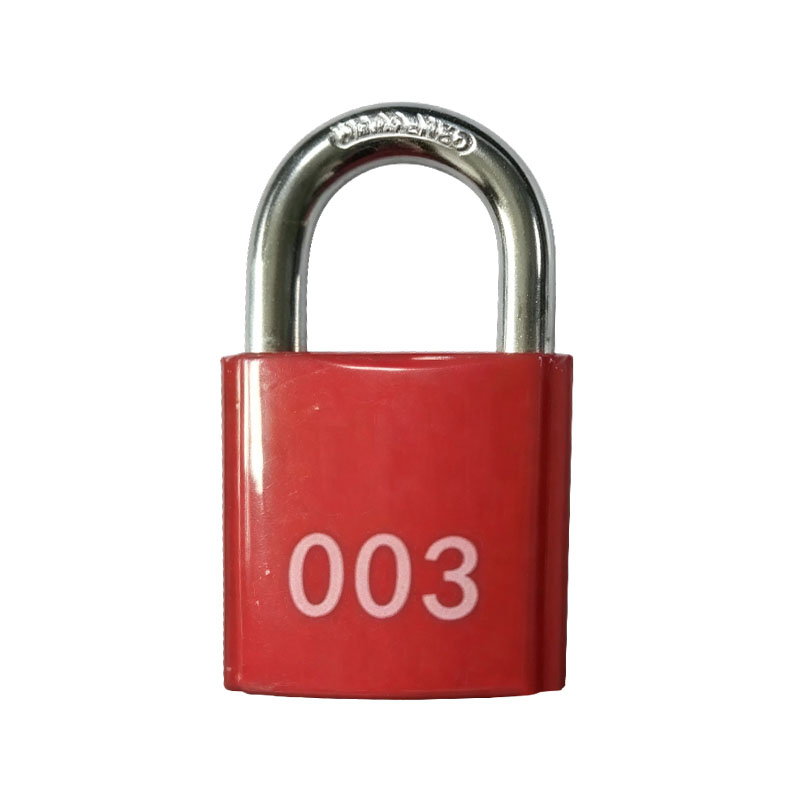 Cadenas anti-feu en laiton enduit de rouge